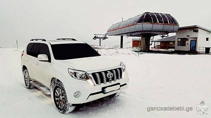 TOYOTA LAND CRUISER PRADO 2015 ქირავდებაა! მძღოლით!