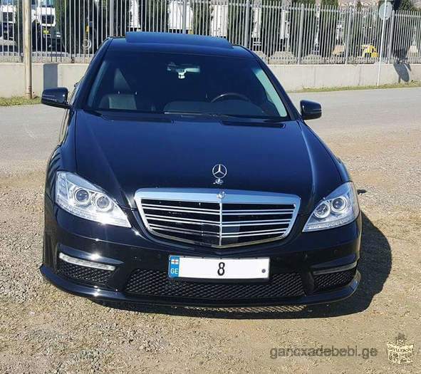 For rent the car Mercedes s class "long"