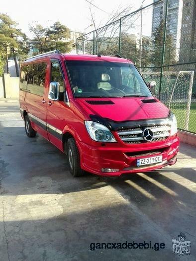 ქირავდება მანქანა Mercedes Sprinter