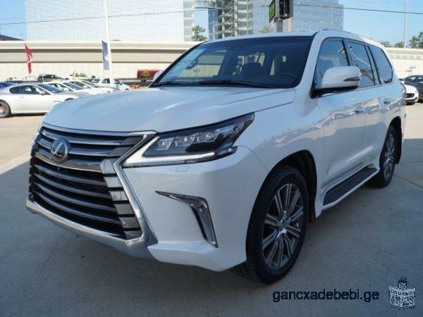 შეიძინეთ 2016 Lexus LX 570 ავტომობილი სრული ვარიანტი - Whatsapp +19142007122