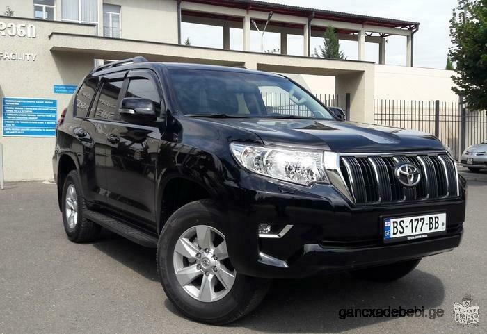 manqanis daqiraveba, Toyota Land Cruiser Prado 2018