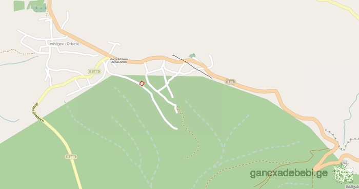 Land for sale in the village of Orbeti, near the Manglisi - Tbilisi highway.