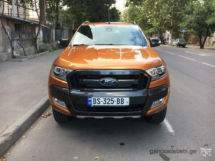 ქირავდება მანქანა დღიურად! Ford Ranger (2018წ)