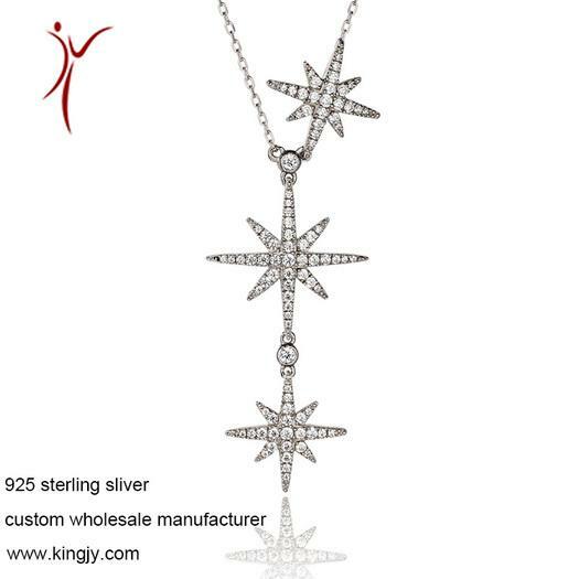 Custom wholesale necklaces 925 sterling silver jewelry