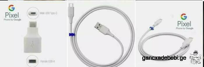 USB Type C , GOOGLE PIXEL _is kabelebis nakrebi✅💪 samive= mxolod 40 lari