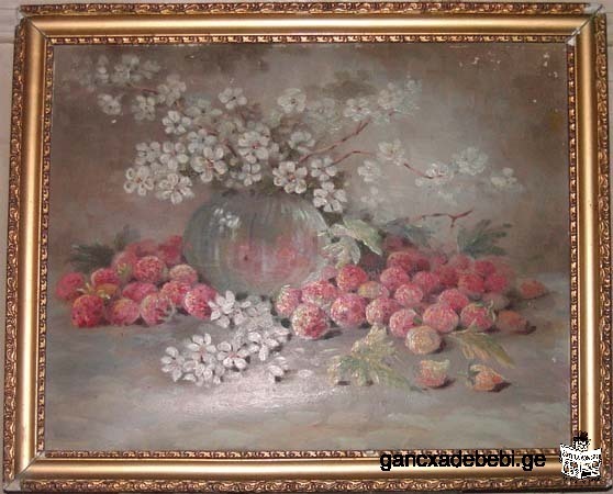 Painting "Naturmort" / painting "Nature Morte" for Sale