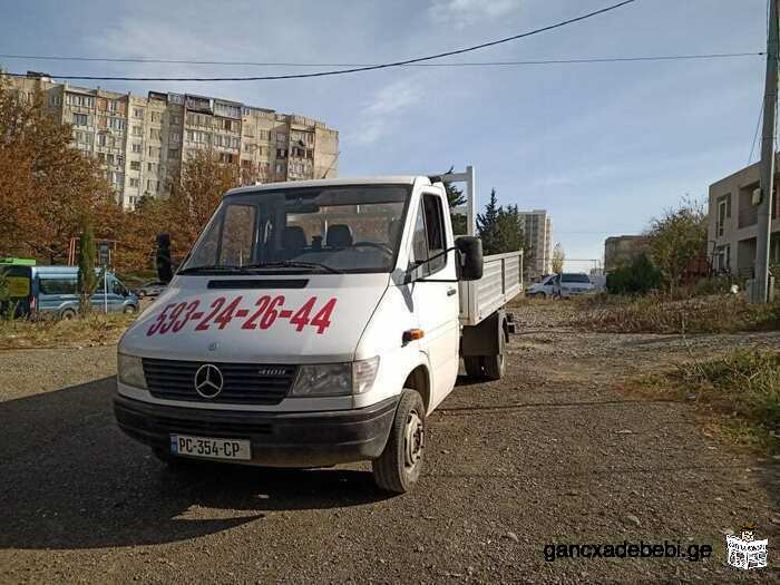 სხვადასხვა სახის ტვირთის, ავეჯის გადაზიდვა, სამშენებლო ნარჩენების გატანა