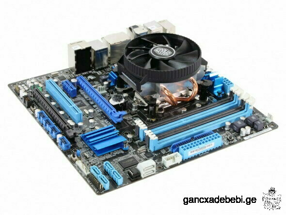 ქულერი Cooler Master LGA 1156/1155/775 სოკეტი, აბსოლუტურად ახალი