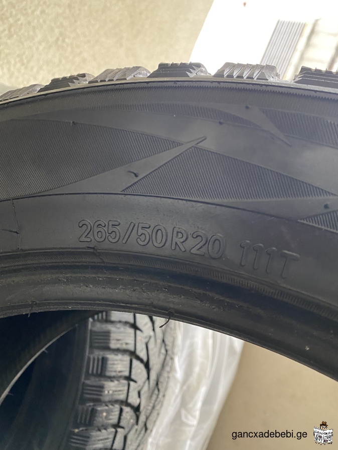 winter tires ТOYO R20 265/50 like new