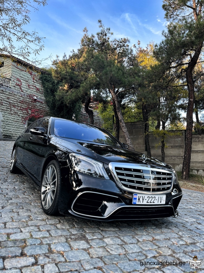 Mercedes Benz S-class аренда IX TAXI