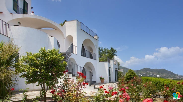 Villa with magnificent sea panorama in Ischia Italy