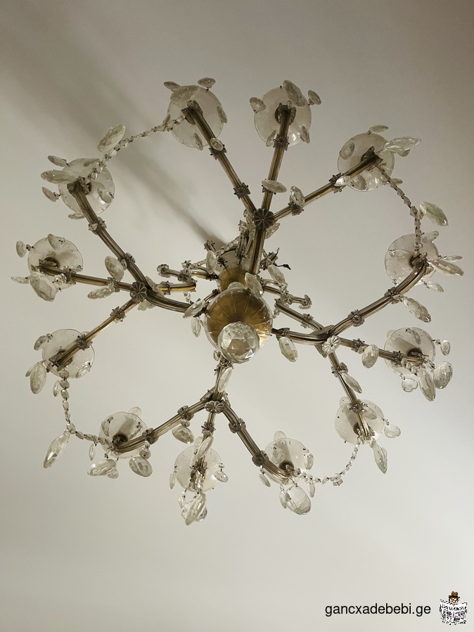 vintage crystal chandelier