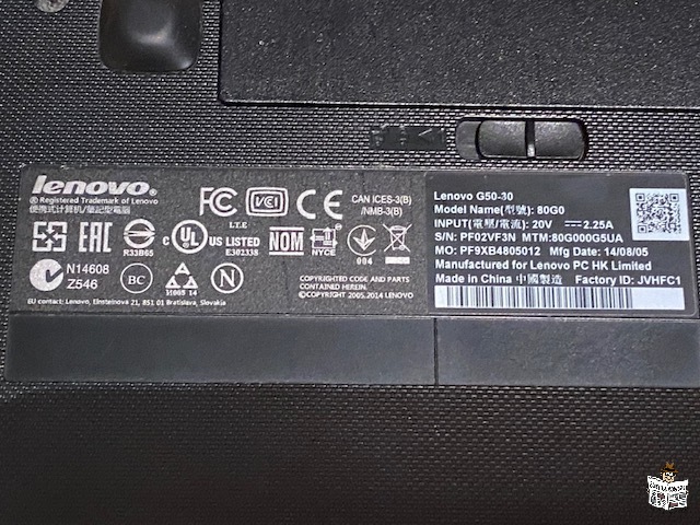 იყიდება ლეპტოპი Lenovo