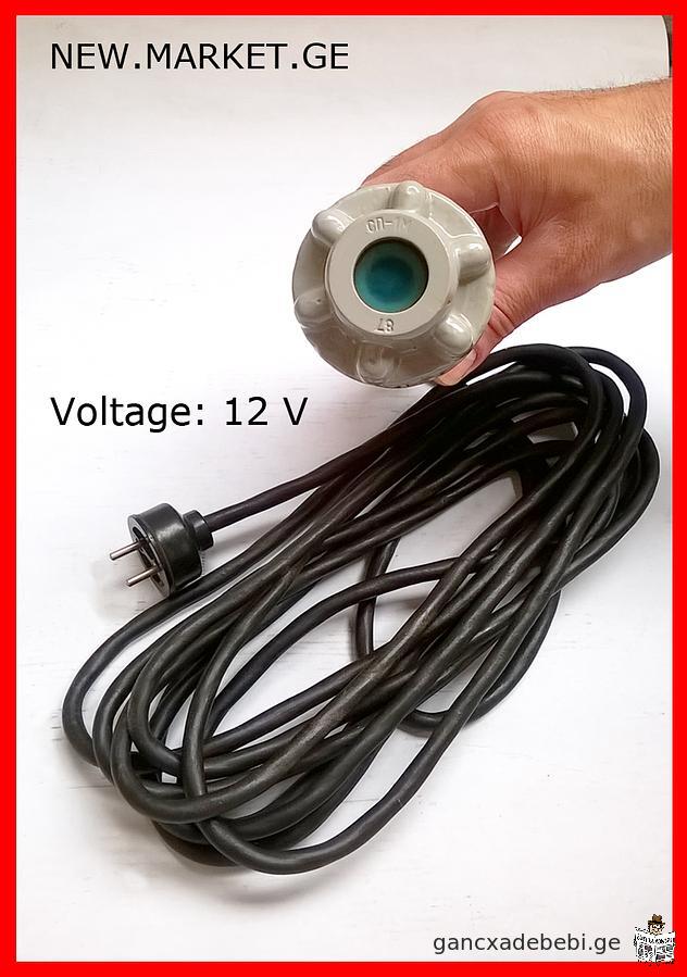 original portable lamp 12V for automobile car vehicle moto 12V car lamp Russia USSR Soviet Union SU