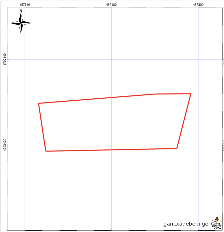 იყიდება 400 მ2 მიწის ნაკვეთი გუდაურში
