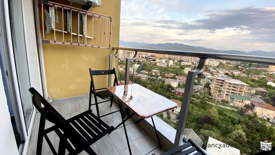 Newly renovated two-room apartment for rent in Batumi