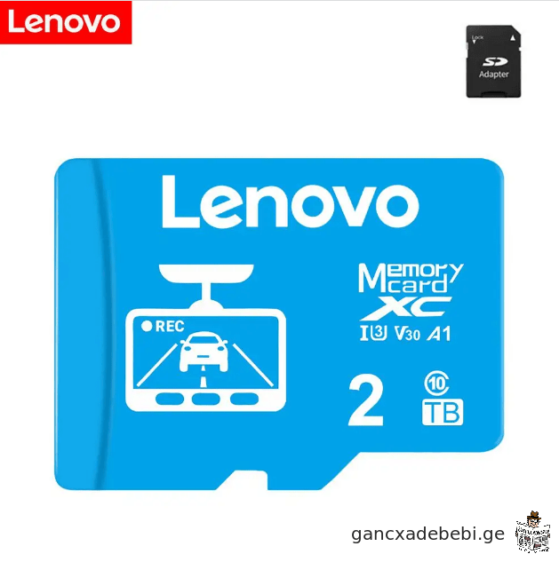 2TB SD მეხსიერების Micro TF SD ბარათი