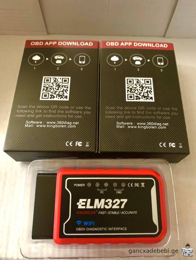 ELM 327 OBD II WIFI V1.5 Диагностическое устройство