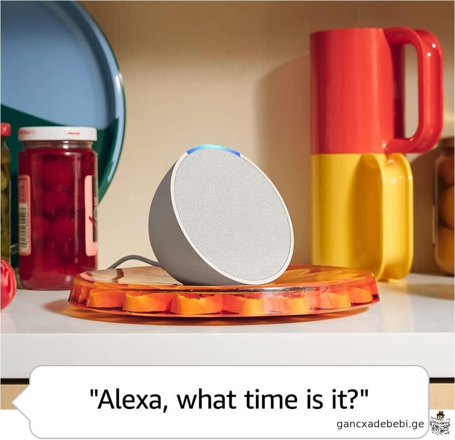 Amazon Alexa kompaqturi Wkviani dinamiki