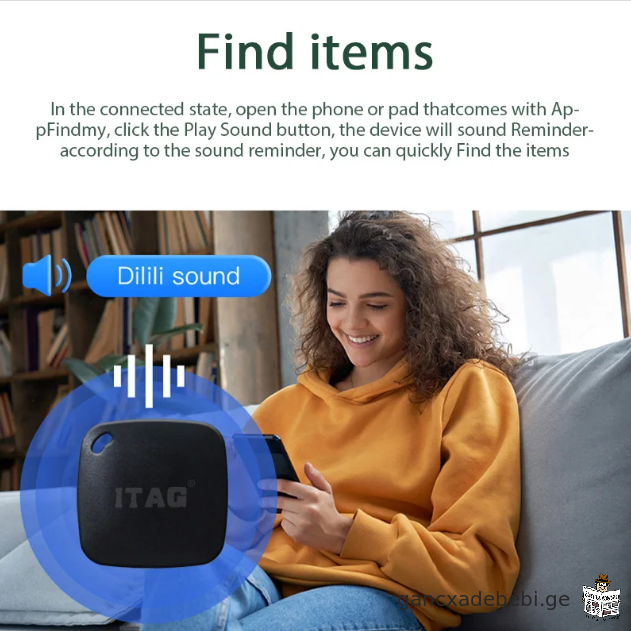 Apple სმარტ ტაგ ტრეკერი, Smart Tag Bluetooth GPS Tracker