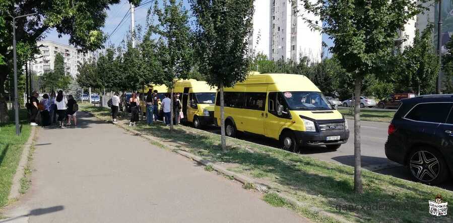 mikroavtobusi marSutka marSutkis qiraoba marSutkis daqiraveba mikroavtobusis qiraoba daqiraveba