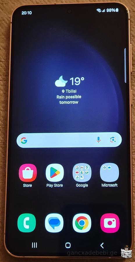 Samsung Galaxy S23 Plus 5G 8GB/256GB (USA) ლავანდისფერი, ახალივით