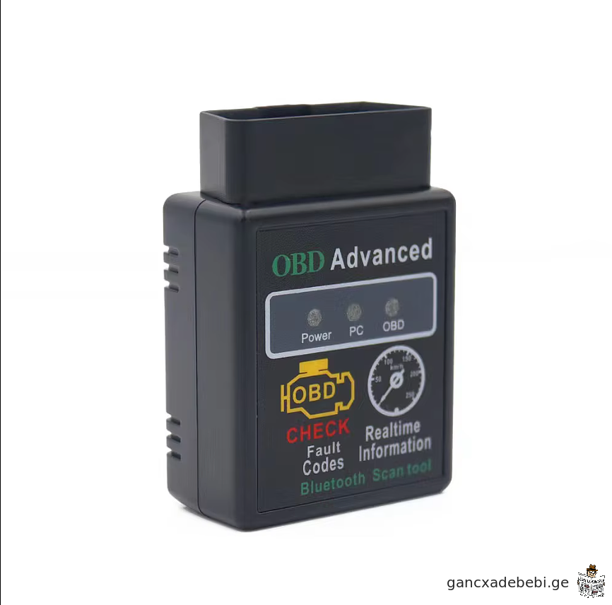 manqanis gaumarTaobis deteqtori V1.5 Bluetooth Bluetooth OBD II ELM327