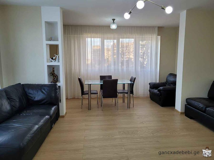 3 ROOMS APARTMENT FOR RENT IN RUSTAVI WITH FURNISHED APPLIANCES FOR 12 MICR 599405969