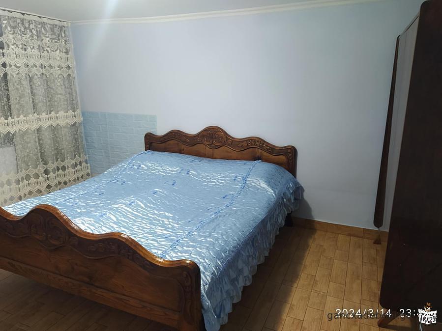 The first floor of a private two-story house is for rent in Kutaisi