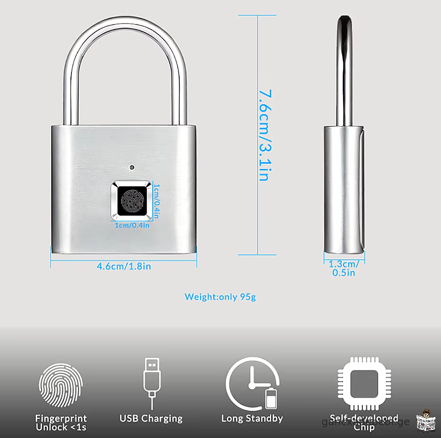 Wkviani boqlomi KERUI Rilakis gareSe USB damuxtvis TiTis anabeWdis saketi