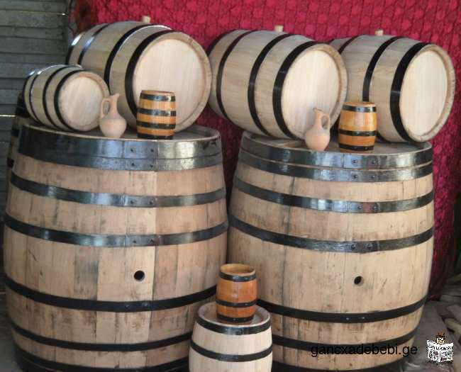 Wine barrels