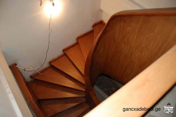 Wooden stairs