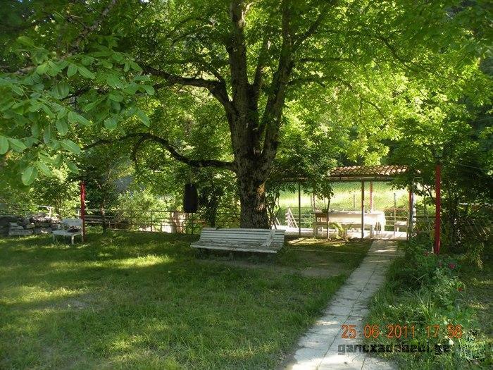 For a two-storey cottage with garden, Borjomi, Likani forest edge, the cottage was designed for two