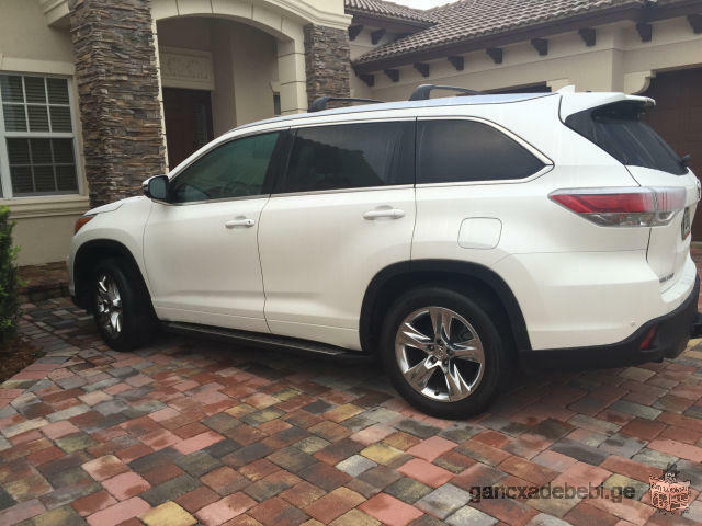 Selling my 2014 Toyota Highlander Limited $18,150 USD