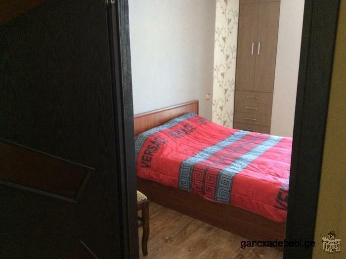 2 bedroom apartment with a kitchen, lounge zone and big balcony for rent in Batumi city center