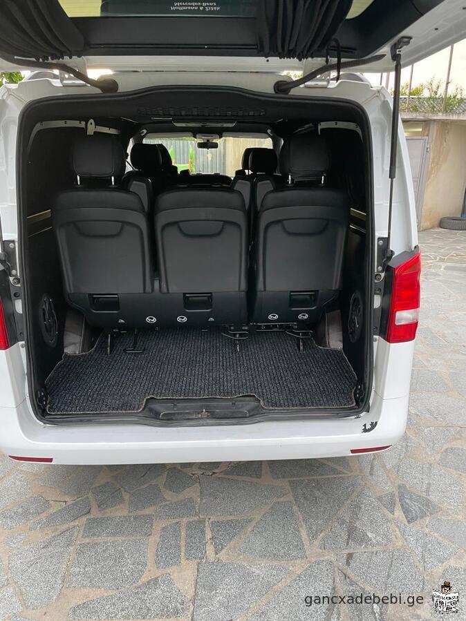 2020 Mercedes Vito for rent with an experienced driver