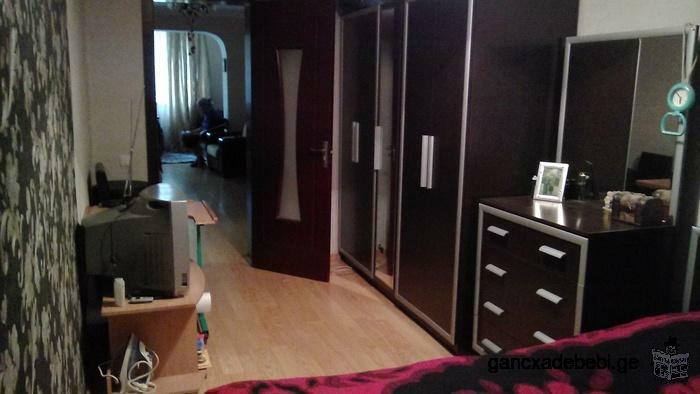 3-room flat for rent in Saburtalo (only till September 15).