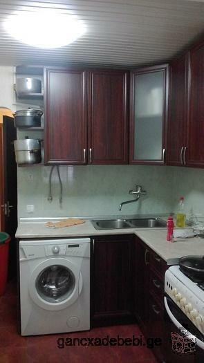 3-room flat for rent in Saburtalo (only till September 15).