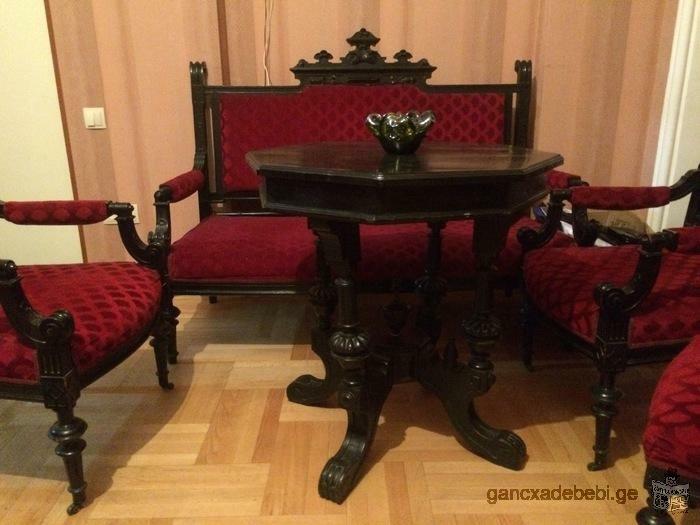 Antique furniture living room