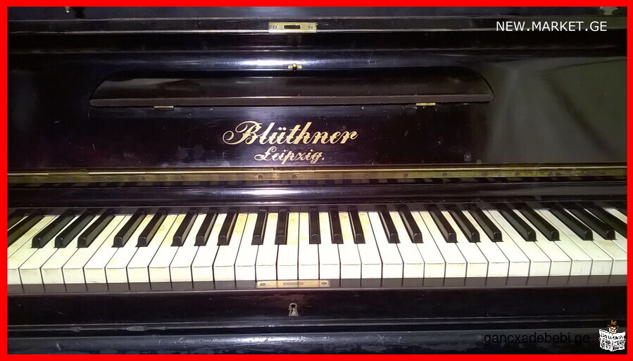 Antique german piano "Julius Bluthner" Leipzig Made in Germany