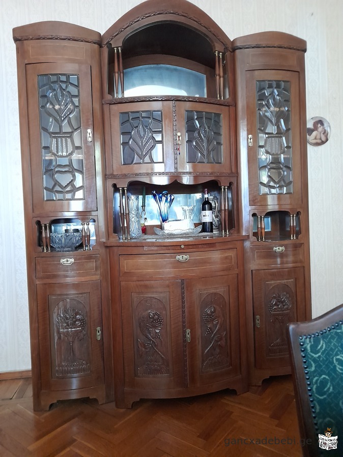 Antique wooden cupboard