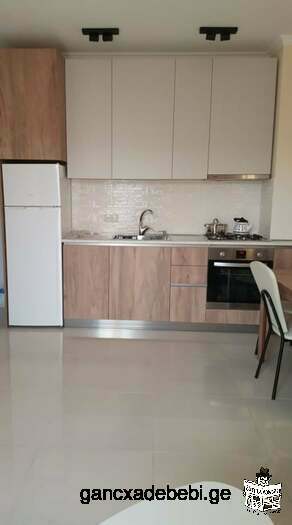 Apartment for daily rent in a newly built building, renovated, with new furniture - 70 GEL, the buil