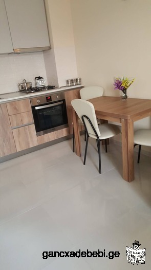Apartment for daily rent in a newly built building, renovated, with new furniture - 70 GEL, the buil