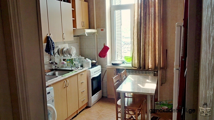 Apartment for rent in Tbilisi - 2 rooms. Great house, city centre, pleasant place. $300/mo
