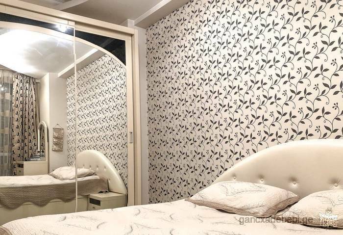 Brand new apartment with 2 rooms for rent in Tbilisi.