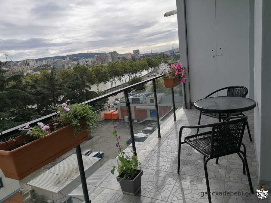 Bright apartment with a view for rent on gotua street