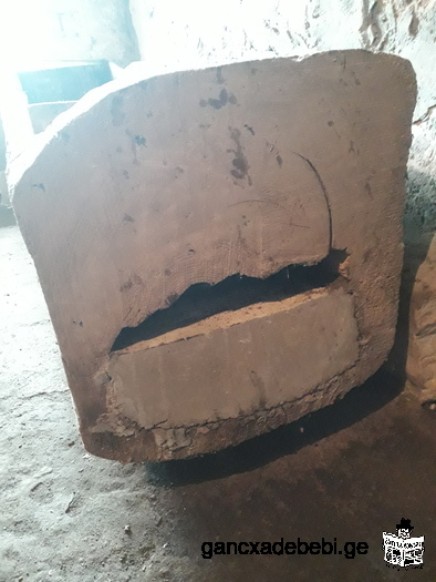 Centuries-old solid wood winepress for sale