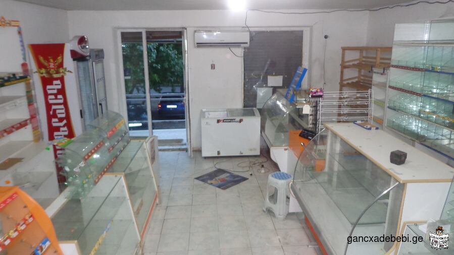 Commercial space in Rustavi is for sale for $45,000 or for rent for $300.