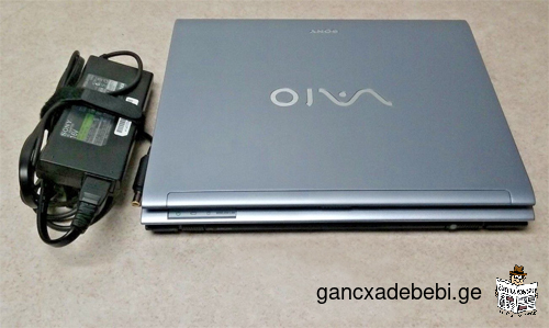 Compact laptop Sony Vaio Made in U.S.A. original compact noteboook Sony Vaio Made in U.S.A.