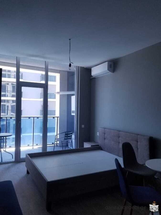 Completely new studio. 200 meters from the sea. in Batumi new center. New, Furnished in a new tower.